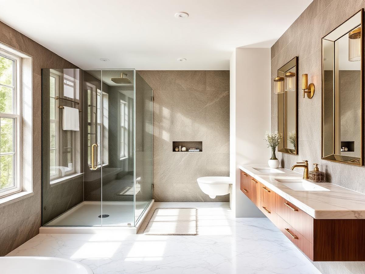Bathroom Remodeling project by American Quality Services